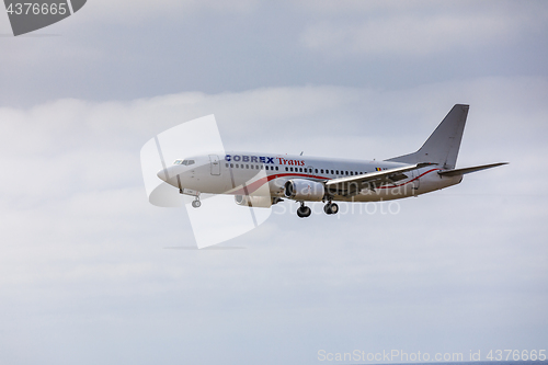 Image of ARECIFE, SPAIN - APRIL, 15 2017: Boeing 737 - 300 of Cobrex Tran