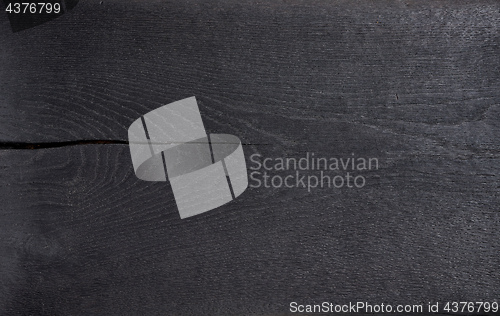 Image of Black wooden texture