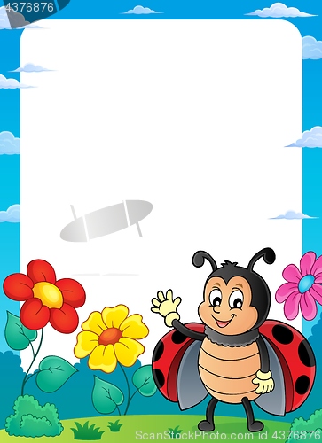 Image of Ladybug theme frame 2