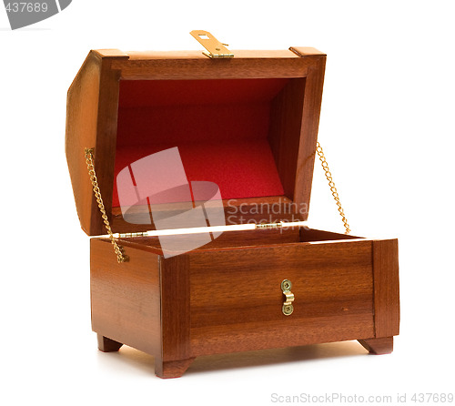 Image of Wooden Jewelry Box