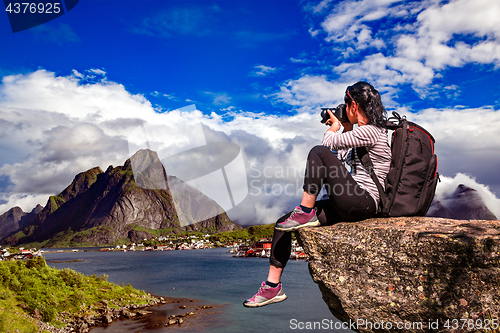 Image of Nature photographer Norway Lofoten archipelago.