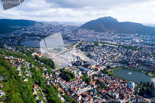 Image of Bergen is a city and municipality in Hordaland on the west coast