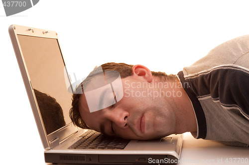 Image of Sleeping At Work