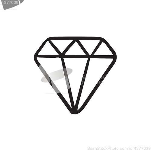 Image of Diamond sketch icon.