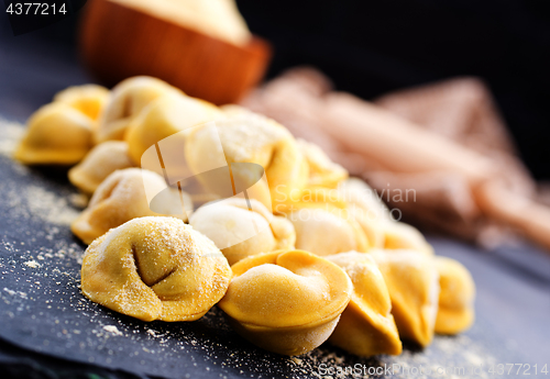 Image of raw dumplings