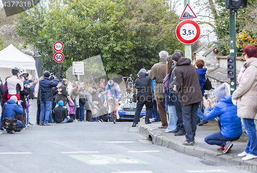 Image of The Cyclist Daniel Hoelgaard - Paris-Nice 2016