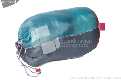 Image of Sleeping bag packed