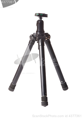 Image of Camera tripod closeup