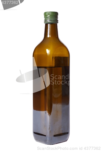 Image of Brown bottle on white backround