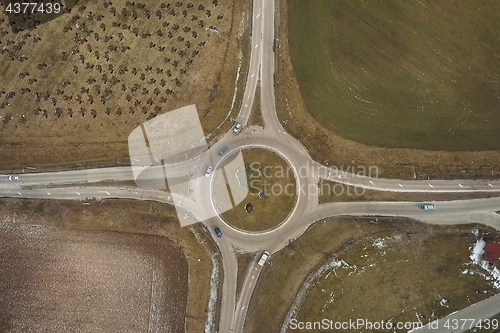 Image of Roundabout from above