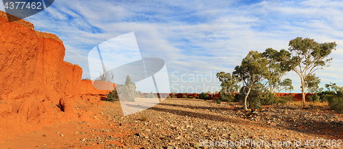 Image of Dry river creek bed Central Australia