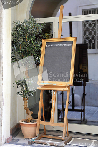 Image of Easel Menu