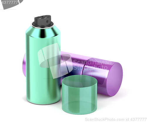 Image of Aerosol spray cans