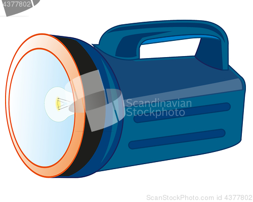 Image of Flash-light with handle