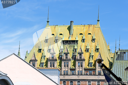 Image of Chateau Frontenac Hotel in Quebec City