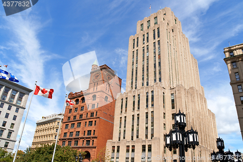 Image of Skyscrapers in Vieux Montreal, Canada