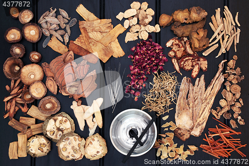 Image of Acupuncture Therapy and Chinese Herbs