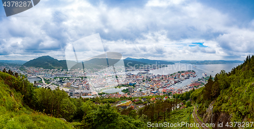 Image of Bergen is a city and municipality in Hordaland on the west coast