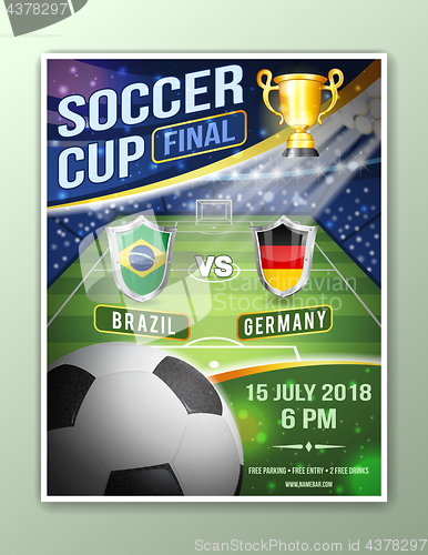 Image of Soccer Football Poster