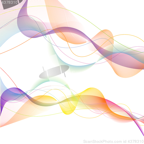 Image of Wave Design Template