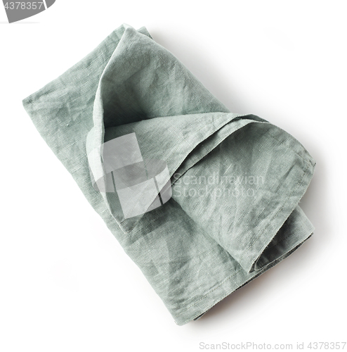 Image of folded linen napkin