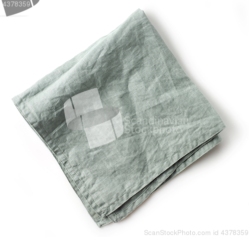 Image of folded linen napkin