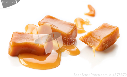 Image of pieces of caramel