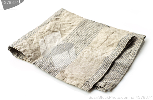 Image of folded linen napkin