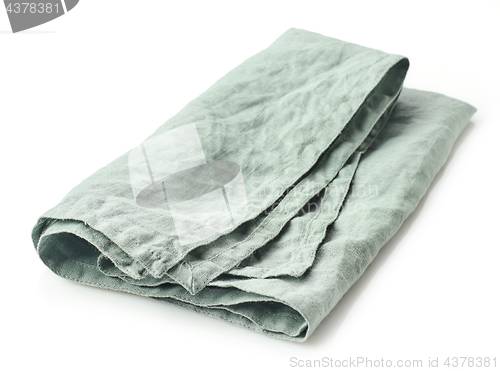 Image of folded linen napkin