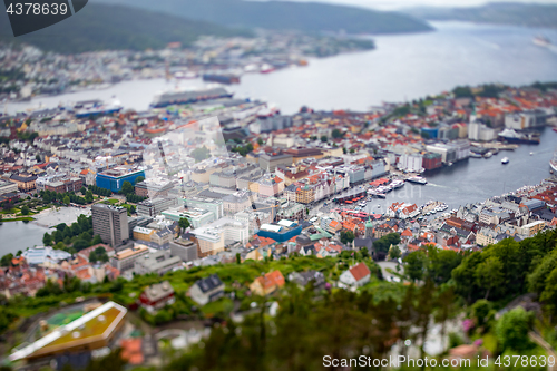 Image of Bergen is a city and municipality in Hordaland on the west coast