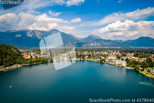 Image of Slovenia - resort Lake Bled.