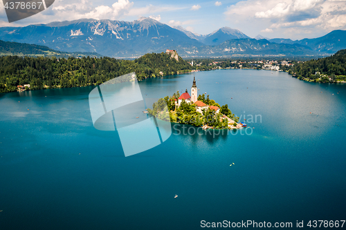 Image of Slovenia - resort Lake Bled.