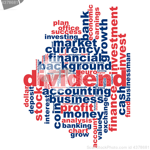 Image of Dividend word cloud