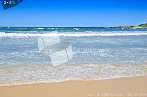 Image of tropical beach scene