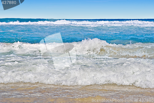 Image of tropical beach scene