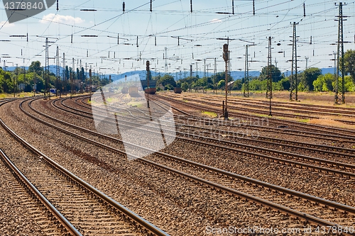 Image of Railway Station Tracks