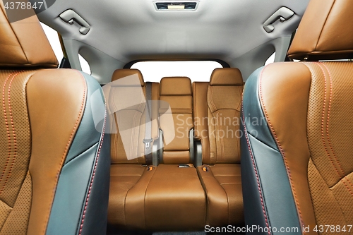 Image of Car Interior Backseats