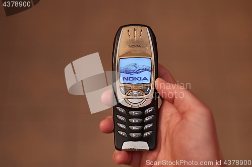 Image of Old Nokia mobile phone