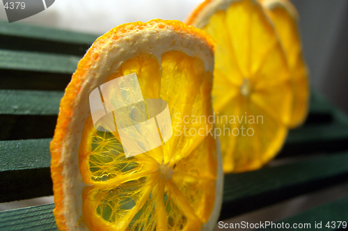 Image of orange - stained glass