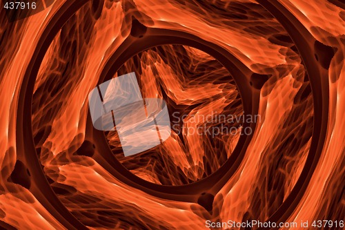 Image of Abstract 3d background