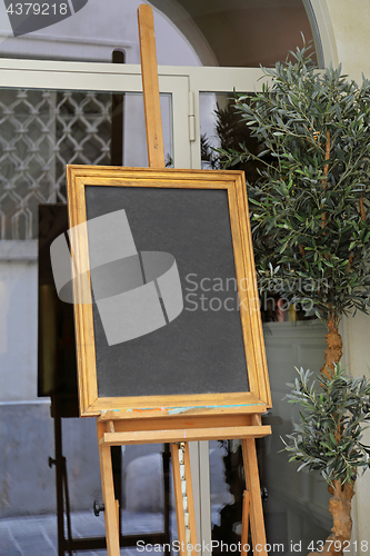 Image of Menu Easel