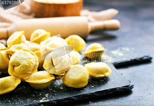 Image of raw dumplings