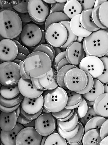 Image of Black and white buttons background