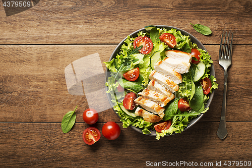 Image of Salad with chicken