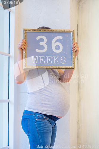 Image of 36 weeks of pregnancy