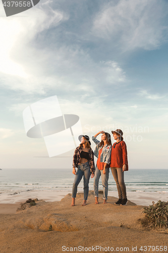 Image of Girls on the beach