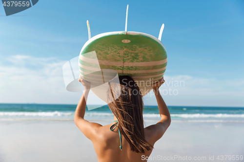 Image of Surfer girl