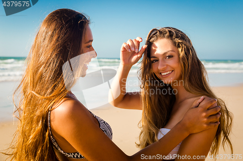 Image of Best Friends on the beach