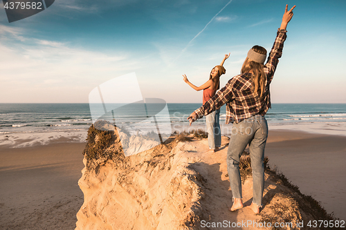 Image of We love the beach