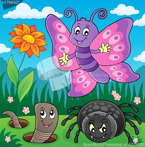 Image of Spring animals and insect theme image 7